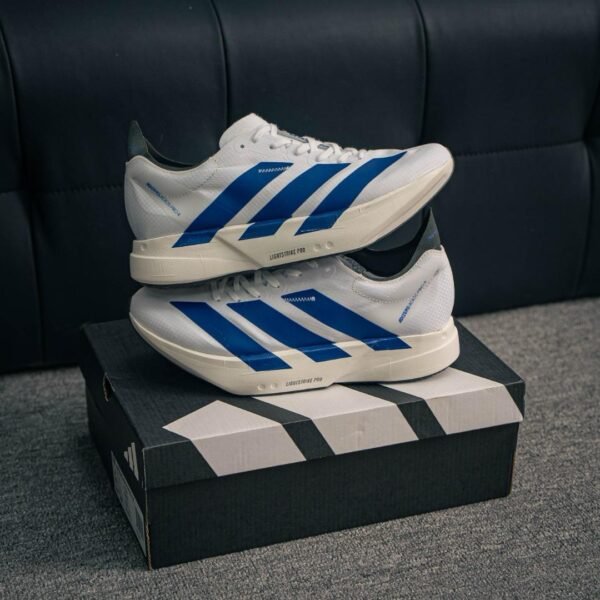 Tênis Adidas Adizero Adios PRO 4 Branco com Azul