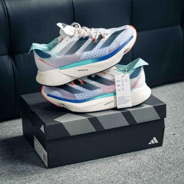 Tênis Adidas Adizero Adios Pro 3 Azul com Branco