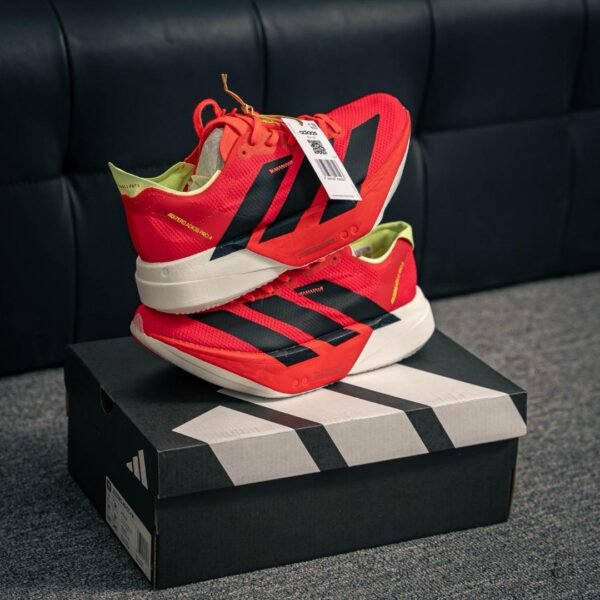 Tênis Adidas Adizero Adios 4 Vermelho com Branco