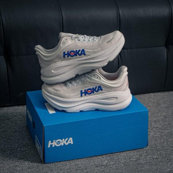 Tênis HOKA M BONDI 9 Cinza